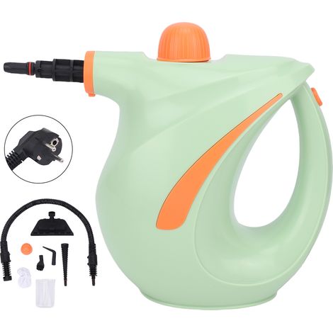 Nettoyeur vapeur portable 1200 W avec réservoir d'eau de 700 ml. Machine de nettoyage vapeur haute température pour la maison, les meubles, la cuisine et la voiture. Prise européenne.