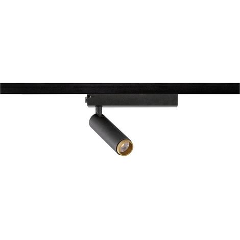 Spot ferroviaire Grip S Noir 1 phase réglable - 1008402