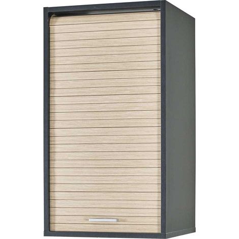 Armoire de rangement à rideau contemporaine 40 cm Oxitane (1/3)