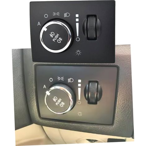 68189157AA is a headlight control knob switch for Dodge Challenger Chrysler 300 vehicles. (1/4)