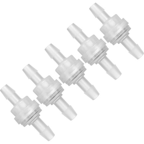 5 clapets anti-retour en plastique pour traitement de l'eau (6 mm) (1/5)