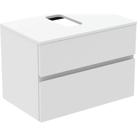 Ideal Standard E3498Y1 Armoire sous-lavabo Finesse Découpe g/d (1/3)