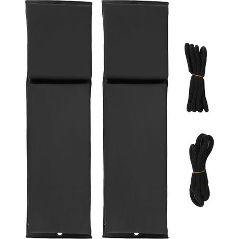 Ortviai Pare-chocs marins pour bateau 24 x 6,5 po – Lot de 2 en mousse EPE + PVC avec corde élastique (1/5)