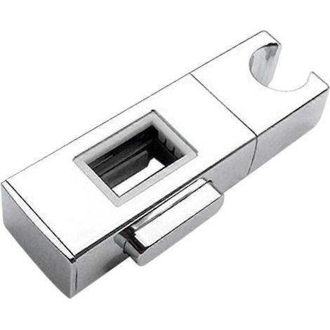 Support de pommeau de douche pivotant, support de barre de douche réglable, quincaillerie et accessoires de salle de bain (1/5)