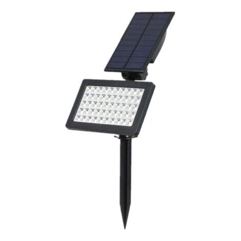 Lampe Solaire d'extérieur réglable, 1 ou 2 pièces, 50 ou 54 LED, étanche, éclairage Mural pour Jardin, pelouse, allée (Blanc Chaud). (1/5)