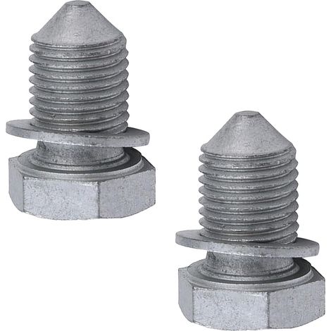 2 pièces de bouchon de vidange d'huile, N90813201 N90813202 bouchon de vidange d'huile m14x1,5, vis de vidange d'huile, joint d'étanchéité pour bouchon de vidange d'huile pour voitures (1/5)
