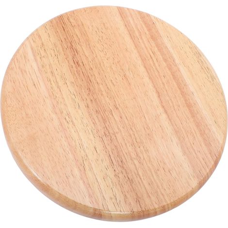 Tabouret Rond Bois Remplacement Assise pour Tabouret de Bar Assise Ronde Bois pour Chaise de Salle à Manger (1/5)
