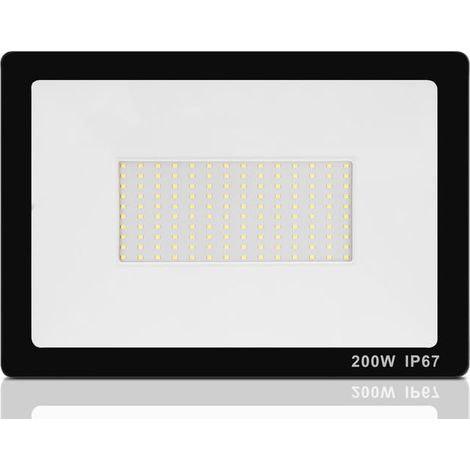 200-W-Premium-Halogen-LED-Lampe für Garage, Werkstatt, Garten, als Strahler (1/5)