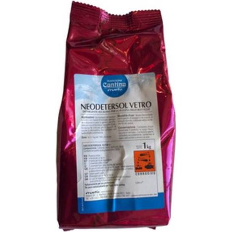 DETERGENTE P/RECIPIENTI IN VETRO NEODETERSOL 1 KG