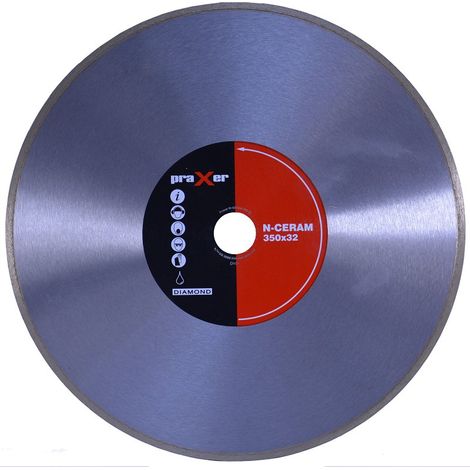 Disco diamantato N-CERAM PRAXER da 350 mm