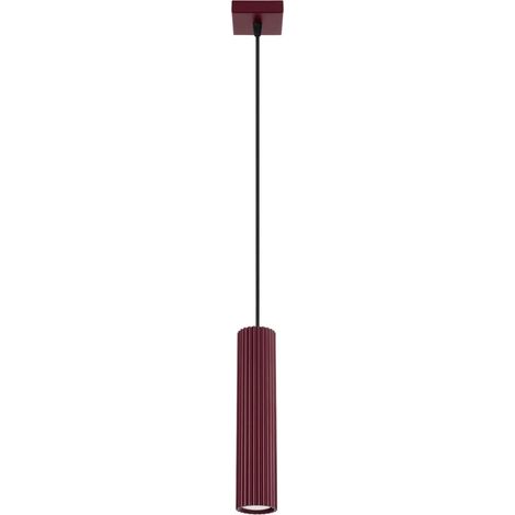 Hängeleuchten KARBON burgund 1xGU10 8cm Aluminium Sollux (1/5)