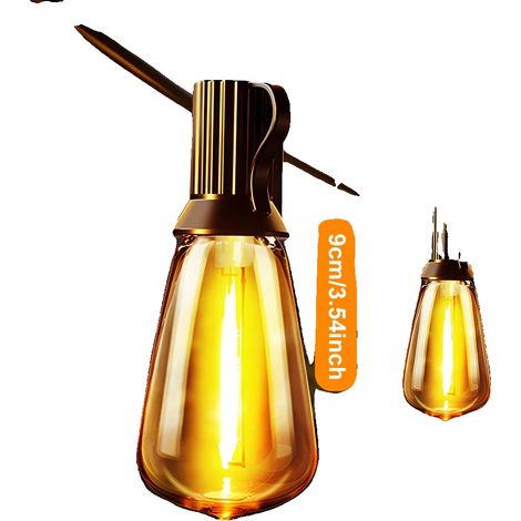Guirlande lumineuse LED solaire, 8 modes d'éclairage, télécommande, 17.25M 45Ampoules (1/2)
