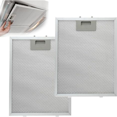 Filtre à graisse lavable en aluminium pour hotte aspirante – 2 pièces, 305 x 267 mm (1/4)