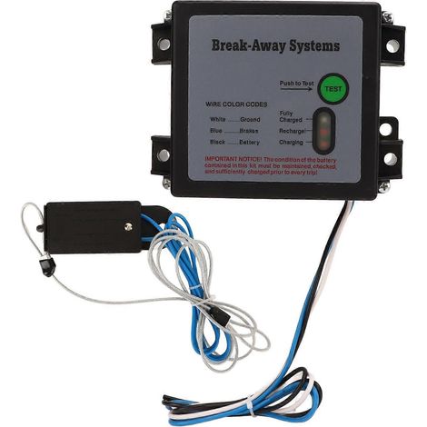 Kit de desconexión de frenos de remolque de 12 V con sistema de prueba LED universal para vehículos. (1/5)