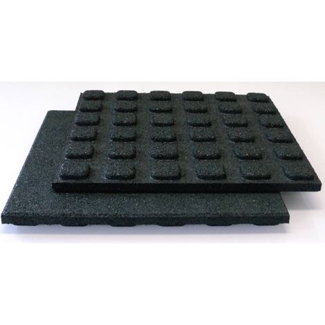 lastra smorzante 50 x 50 cm spessore 2,5 cm - set da 2 - 54100 - trigano jardin (1/3)