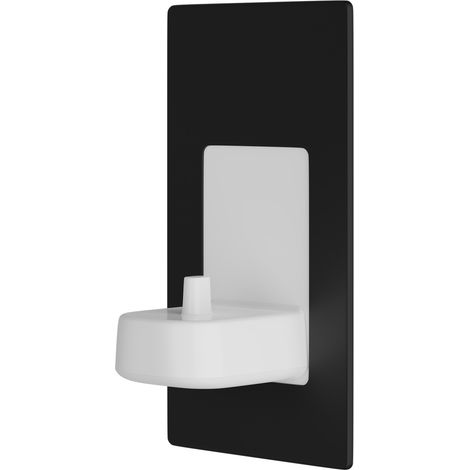 ProofVision Black Metal In-Wall Electric Toothbrush Charger - PV10P-B-FR (1/4)