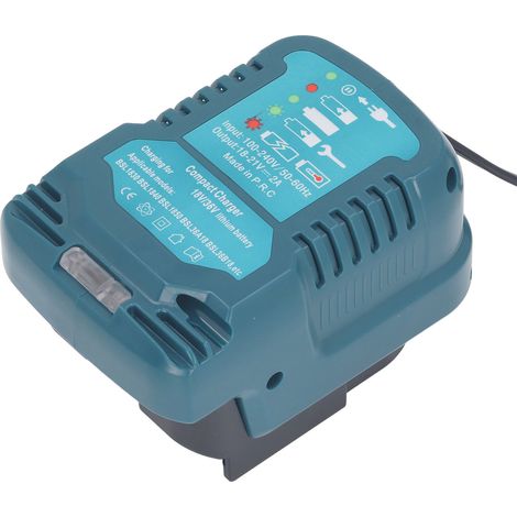 [JAMAIS UTILISÉ]Chargeur portable mini compact pour batteries au lithium HIKOKI BSL1830, BSL1840, BSL1850, BSL36A18 et BSL36818 (18 V et 36 V). (1/4)