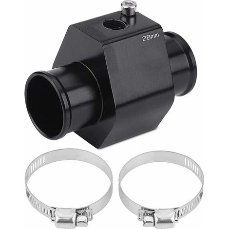 Capteur de Température de l'Eau, Adaptateur de Jauge de Tuyau de Température de l'Eau de Voiture Sonde de Température Joint de Radiateur(28MM)-LIAIKI (1/5)