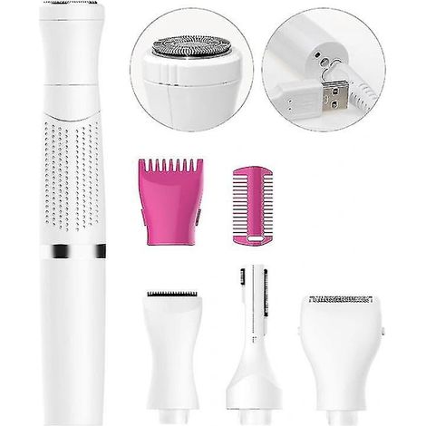 Tondeuse à poils pour femmes, rasoir intime, épilateur facial électrique pour l'épilation du maillot [CO]-AquaForge (1/2)