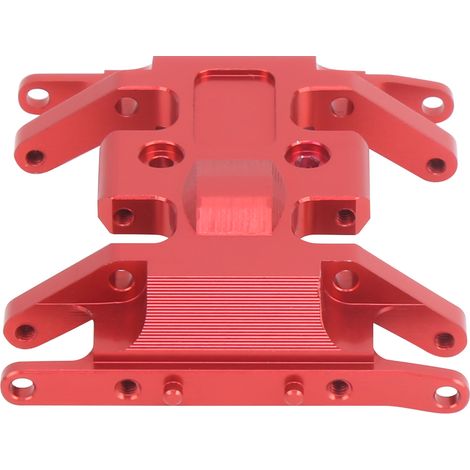 Getriebehalterung aus Aluminiumlegierung für Axial SCX24 90081 1/24 RC-Car-Chassis (1/5)