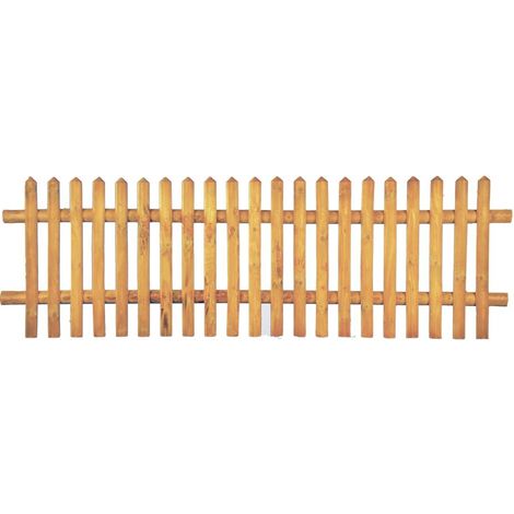 Senkrechtzaun braun 250 x 80 cm