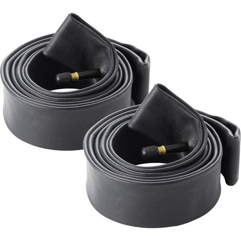 Fischer Fahrradschlauch X2 50/62-622 AV 28/29 Zoll breit Doppelpack Fahrradschlauch