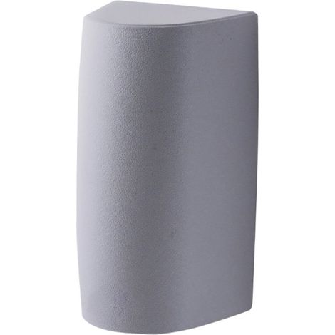 Applique esterno monoemissione top light aosta ap1 gr gu10 led resina