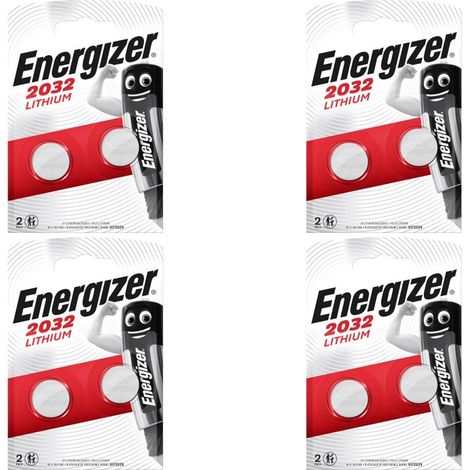 .8 piles Energizer CR2032.