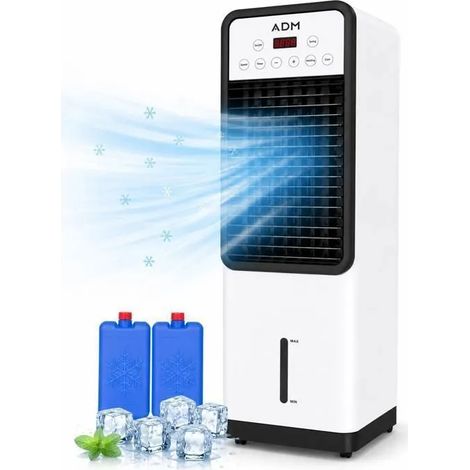 Rafraîchisseur d’air 2-en-1 1800 W avec chauffage, 2 L (1/5)