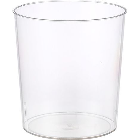 Poubelle transparente, poubelle transparente de grande capacité, corbeille à déchets en plastique pour salle de bains, cuisine, chambre à coucher, bureau L (1/5)