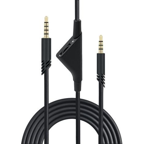 cavo audio, controllo del volume, connettore jack da 3,5 mm, stereo, 2 m, cuffie Astro A40 A30 A10, PS5 PS4 Xbox PC (1/5)