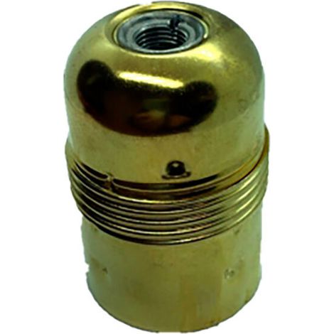 Attacco per lampada in metallo ottone vintage E27