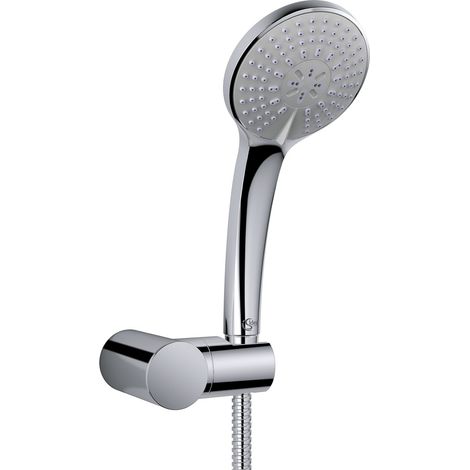 Ideal Standard B9454AA Idealrain M3 minikit doccia, doccetta a 3 Funzioni con diametro 10 cm, cromato (1/5)