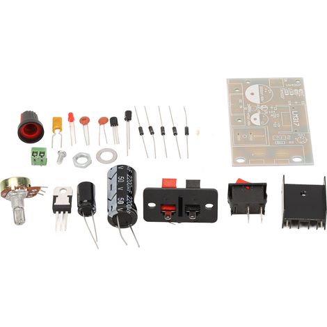 Kit d'alimentation régulée à monter soi-même, carte d'alimentation CC réglable avec protection contre les courts-circuits (1/5)