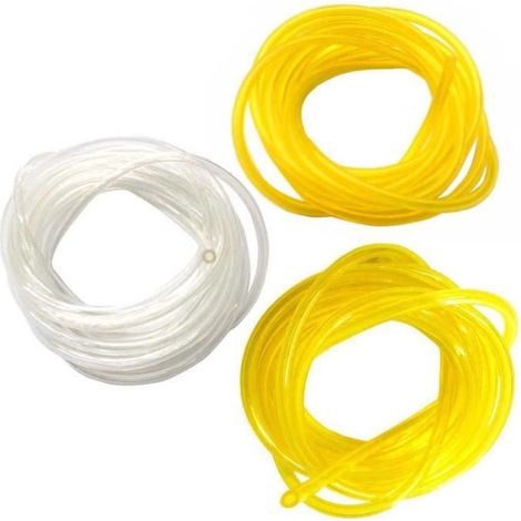 3 Lot de 1 mètres Tuyau Durite d\'essence Tronçonneuse Debroussailleuse Poulan Craftman Stihl Husqvarna Walbro Zama