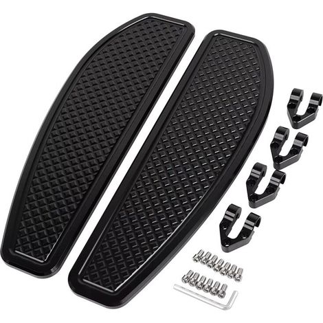 Pedane laterali estese Diamond Driver per Touring Street Glide Softail (1/2)