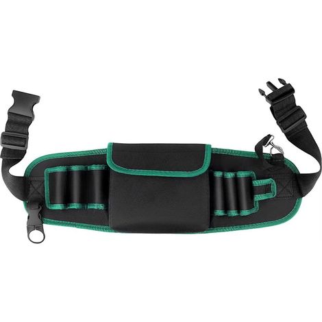 Outil en tissu Oxford avec ceinture réglable, outil utilitaire et vert avec fermeture auto-agrippante (1/5)