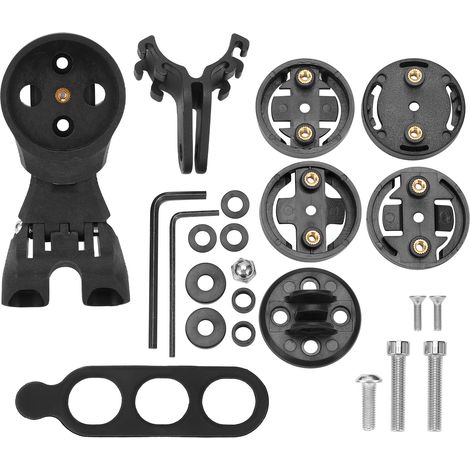 Support de prolongateur pour compteur vélo VTT avec support caméra, support pour odomètre et ordinateur de cyclisme (1/5)