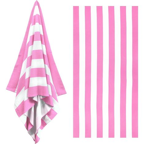 Serviettes De Plage Adultes - Serviette Absorbante pour Piscine Et Plage Couverture - Légère en Microfibre pour Extérieur Sport Yoga Pique-Nique Été (1/5)