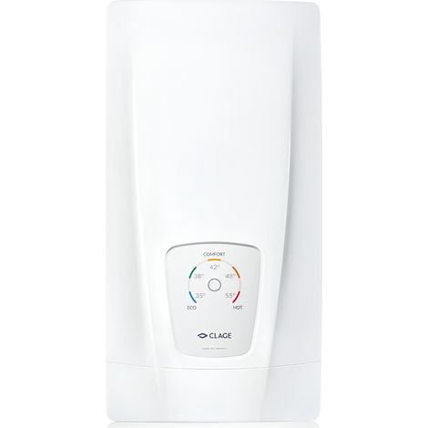CLAGE DCX Next, chauffe-eau instantané confort électrique, 18 - 27 kW / 400 Volt, 3200-36300