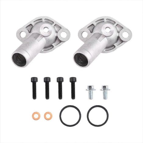 Sets V-Twin Aluminium-Thermostat-Auslassabdeckung für Can-Am 800 1000