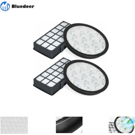 Confezione da 2 filtri HEPA per aspirapolvere ciclonici Rowenta Silence Force 4AAAA RO7647EA RO7663EA RO7676EA RO7681EA (modello RO76xx), filtro di ricambio accessorio ZR903701 H115 (1/5)