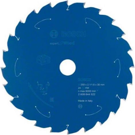 Bosch 2608644522 Disco de sierra circular Expert Wood 250x30x2,1/1,6 x 24D BA