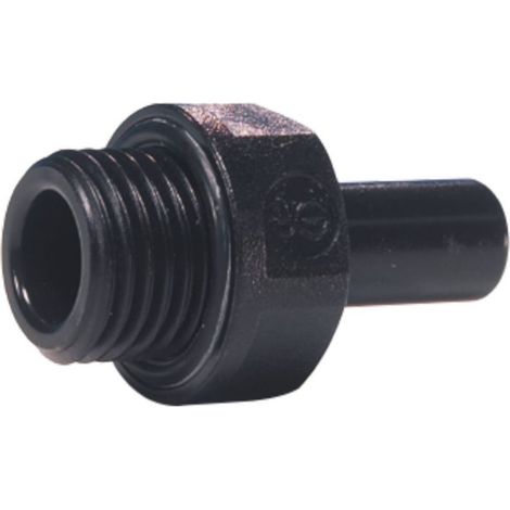 JG Speedfit Einschraubstutzen Ø 12 mm x 3/8 Zoll, PM metrisch - für Druckluft und Flüssigkeiten