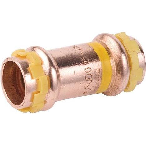 Raccord a sertir en cuivre gaz Manchon diam. 42 mm, PG 5270 gaz contour V