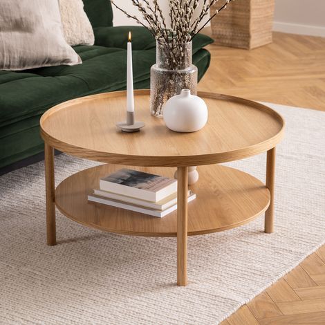 Banbury table basse 1 étagère nature. (1/5)