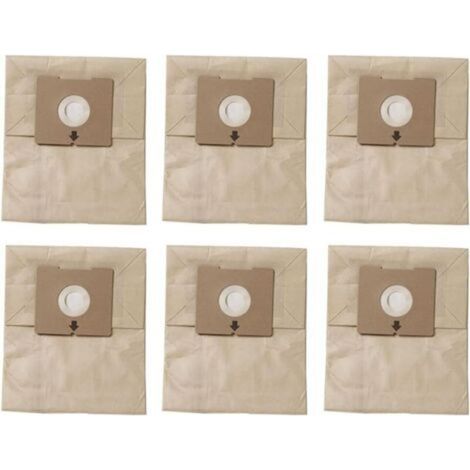 Replacement bags compatible with Bissell Zing series 4122 2154A 2154W vacuum cleaners, replacement for part no. 2138425, 213-8425 – pack of 6 (1/3)