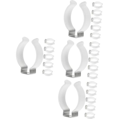 ces Supports u Inoxydable Pour Fixation De Tubes Led Clips (1/5)