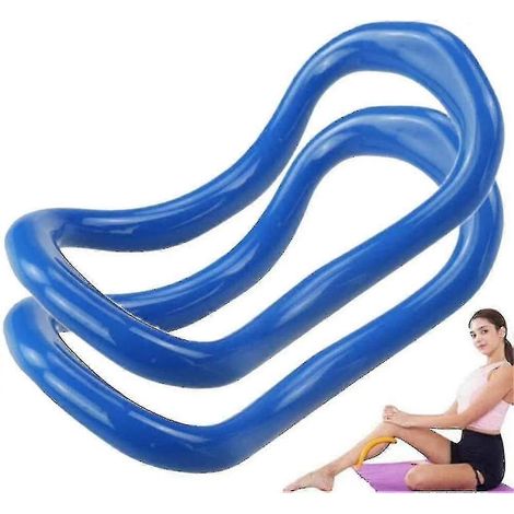 Anneaux de Pilates (lot de 2) - Outil d'entraînement et d'étirement pour les cuisses, le ventre et les jambes