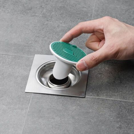 Tapón de desagüe Ahlsen que bloquea los olores, tapón para suelo de ducha, núcleo desodorizante para desagües de suelo de balcón, cocina y baño. (1/4)